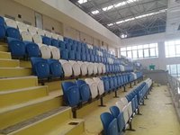 Chaise de sport et de divertissement, siège de stade, rembourrage arrière avec accoudoirs pour diverses occasions
