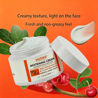 Crème Visage Éclaircissante et Blanchissante Anti-Taches à l'Alpha Arbutine, Acide Kojique et Racine de Réglisse, à Base de Plantes, pour l'Élimination des Taches Brunes et des Taches de Rousseur - Vente en Gros