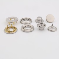 Nouveau bouton-pression classique en laiton creux, motif mère-enfant, fantaisie, à 5 griffes, pour vêtements et accessoires de bagagerie
