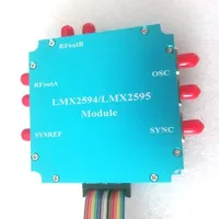 LMX2594 LMX2595 Papan Sintesis Frekuensi PLL Phase Locked Loop 10M-20GHz Sumber Sinyal Gelombang Mikro Frekuensi Tinggi Radio
