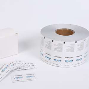 Kualitas medis 75% etil alkohol tisu gulung lembut temperament Logo/desain grafis yang dapat disesuaikan 8011 paduan untuk aplikasi penutup segel - Product Image 5