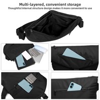 Tas Selempang Pria Trendy Kapasitas Besar, Keren, Fungsional, Grosir Tas Dada untuk Pria