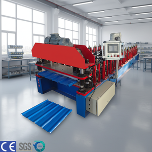 Hot Sale Customized Shape Single Layer Trapezoidal Building Material Machinery 840 Metal Roofing <b>Sheet</b> Molding Machine - Product Image 1