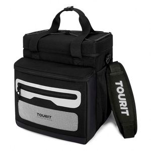 Échantillon gratuit : Sac isotherme de pique-nique neuf, portable et isolé, avec logo personnalisé, imperméable et réutilisable / boîte isotherme souple - Product Image 1