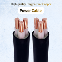 Cable de Alimentación NYY 5x16mm 30A IP68 YJV/U1000 de Bajo Voltaje con Aislamiento XLPE y Conductor de Cobre Libre de Oxígeno con Revestimiento de PVC