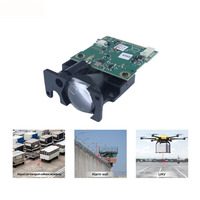 Sensor Láser Portátil de Medición de Distancia 70m 100m 150m 200m UART TTL RS232 USB RS485 Módulo Láser para Automatización