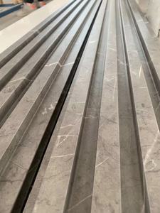 Panneau mural cannelé WPC moderne, ignifuge, insonorisé, écologique, facile à installer, revêtement en chêne, imperméable, usage domestique, commercial, hôtel - Product Image 6