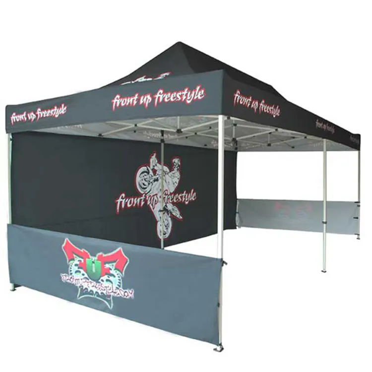 Toldo plegable personalizado para eventos, tienda de campaña con logotipo de fiesta, marquesina de boda, carpa de feria, 3x3