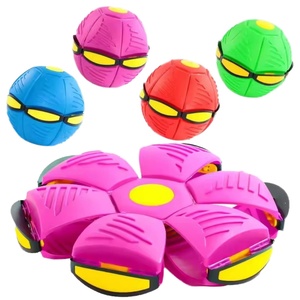 Pelota Voladora Luminosa Mágica, Pelota Interactiva Familiar con Pedal, Pelota Rebotante, Descompresión, Deformación, Ventilación, Juguetes de Plástico para Niños - Product Image 4