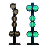 2025 New Hengyu Pixel Infinite Background 6x60W Golden LED Retro Moving Light