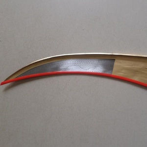 Falce Agricola Forgiata Indah Modello 325 con Lama in Acciaio e Manico in Legno, Lunghezza di Taglio 70CM - Attrezzo per Bordatura Prato e Agricoltura - Product Image 6