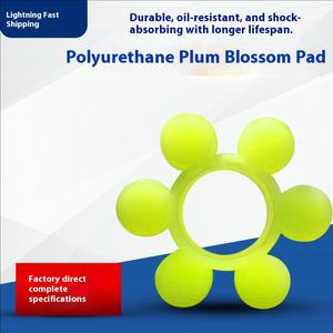 Coussin de fleur de prunier industriel résistant à l'huile et à la chaleur-Bloc élastique en PU de haute qualité pour équipement de couplage fabriqué en Chine - Product Image 5
