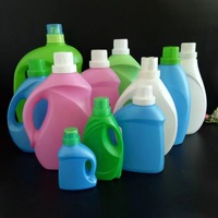 Tenue de maison styles divers multicolore 1L 2L 3L 5L grande capacité bouteille distributrice bouteille en plastique bouteille de détergent à lessive