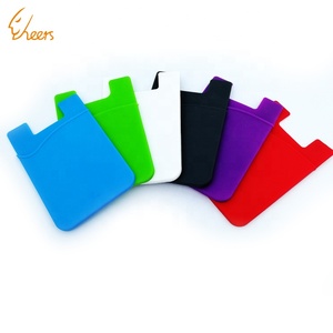 Gros Stock Téléphone Portefeuille Intelligent De Silicone de Téléphone Portable Titulaire de la Carte De Crédit - Product Image 6