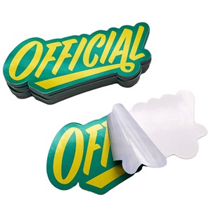 Custom logo Pvc Stickers Company Brand Advertising Pvc Stickers