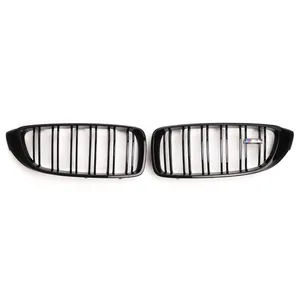 Grille avant de protection noire brillante 2013 +, protecteur de pare-chocs, pour <span class=keywords><strong>BMW</strong></span> série 4 F33 <span class=keywords><strong>F36</strong></span> F80 F82 F83 M4, modèle M - Product Image 1