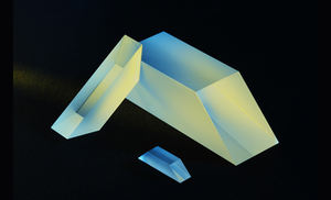 제조업체 맞춤형 다웰 프리즘 사다리꼴 웨지 프리즘 빔 분할 프리즘 K9 광학 유리 전송 현미경 용 - Product Image 2