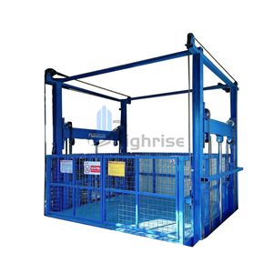 इनडोर गोदाम आउटडोर छोटे पोर्टेबल हाइड्रोलिक इलेक्ट्रिक चेन कार्गो लिफ्ट प्लेटफॉर्म 2 टन माल ढुलाई लिफ्ट प्लेटफॉर्म 2 टन माल ढुलाई लिफ्ट मूल्य - Product Image 2