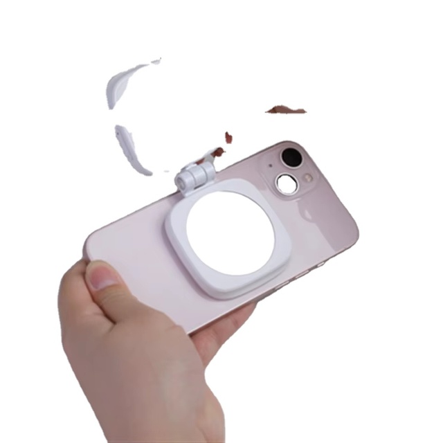 F-662 Magnetic Pocket Selfie Fill Lights with 48leds 3000-6550k Bi-color Dimmable Magnetic Ring Light for iphone