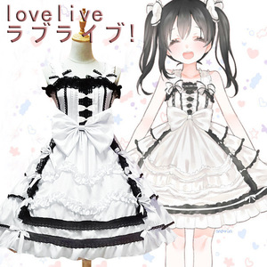 Love Live Yazawa Nico Ballroom Dress White Women Adult Anime Costume Cosplay Dress - Product Image 1
