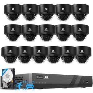 <span class=keywords><strong>Système</strong></span> <span class=keywords><strong>de</strong></span> caméra CCTV NVR 4K 16 canaux GWSECU avec disque dur 4 To, 16x 8MP PoE, IA, audio extérieur, vision nocturne, surveillance commerciale DIY - Product Image 2