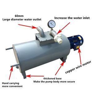 ウェルポイントポンプ排水真空ポンプ高真空水平エンジニアリングポンプ地下水位低下用7.5KW - Product Image 3