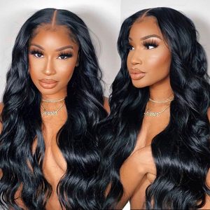 Pelucas Sintéticas al por Mayor con Encaje Frontal y Cabello de Bebé, Pelucas Trenzadas con Encaje Frontal HD Transparente Suizo Sin Pegamento - Product Image 1