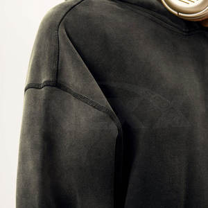 Sudadera con Efecto Desgastado por el Sol de Alta Calidad al por Mayor, Ropa de Calle Informal y Moderna, Cómoda para Uso Diario, Nuevo Estilo - Product Image 4