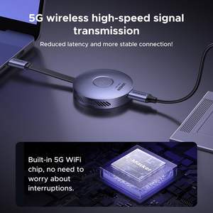 Transmisor USB-C Inalámbrico Magnético UGREEN y Receptor HDMI, USB C a HDMI 1080P60Hz, Transmisión 5G para Transmitir Video y Audio - Product Image 4