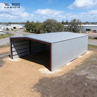 Hangar de Estructura de Acero Prefabricada, Nave Metálica Económica, Almacén de Estructura de Acero Prefabricada