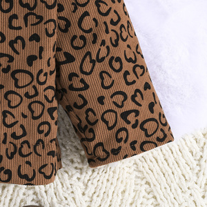 Ropa de Invierno para Bebés Niñas, Cálida, Ecológica, Casual, Moderna, Estampada, de Felpa, Grosor Estándar, Venta al Por Mayor de Fábrica - Product Image 5