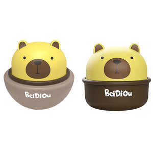 Juguete de Coche de Animalito con Mecanismo de Cuerda para Niños, Juguete Giratorio con Movimiento Inercial, Coche de Juguete con Retorno Automático para Bebés - Product Image 1