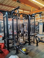 Máquina de Entrenamiento de Fuerza de Acero Multifuncional de Múltiples Estaciones con Formación de Cinco Personas con Doble Cuerda Dividida para Gimnasio Comercial Modelo: L1091C