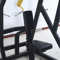 Máquina de remo Iso Lateral con carga de discos DY, equipo de fuerza comercial para entrenamiento de espalda, para gimnasios de culturismo y distribuidores