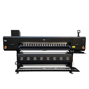 1.8m Wide Format Automatic Dye Sublimation Printer with Four i3200 Print Heads New Motor Engine for T-Shirt Printing at Home