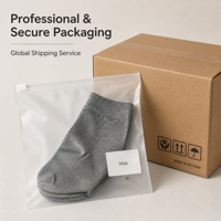 Chaussettes Confortables en Fibre d'Argent Antibactériennes et Conductrices, Anti-Humidité et Anti-Odeur