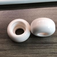 Couvercles de diffuseur de roseau écologiques portables 28mm bouchon à vis en bois de noyer noir thérapie d'arôme sans feu pour verre de parfum de voiture