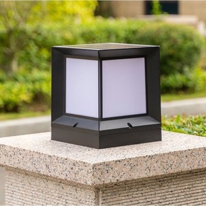 Lampe solaire de jardin sur poteau 10cm 15cm 20cm 27cm 33cm, extérieure, étanche, avec interrupteur à induction, batterie au lithium, pour villa, pelouse, parc, terrasse - Product Image 4