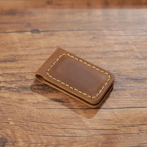<span class=keywords><strong>Portafoglio</strong></span> con fermasoldi magnetico in pelle personalizzato con fermasoldi fatti a mano <span class=keywords><strong>e</strong></span> <span class=keywords><strong>porta</strong></span> <span class=keywords><strong>carte</strong></span> di credito <span class=keywords><strong>monete</strong></span> da visita per regalo - Product Image 4
