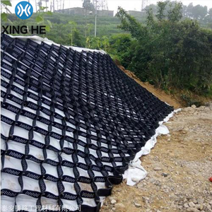 Grilles <span class=keywords><strong>de</strong></span> contrôle <span class=keywords><strong>de</strong></span> l'érosion des pentes conformes aux normes CE ASTM, géocell en HDPE, 1,2 à 1,5 mm, géocell en nid d'abeille <span class=keywords><strong>pour</strong></span> le renforcement des murs <span class=keywords><strong>de</strong></span> soutènement - Product Image 2