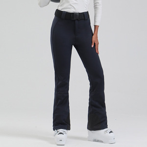 Nuevos Pantalones de Esquí para <span class=keywords><strong>Mujer</strong></span>, Ajustados, Transpirables, Resistentes al Viento e Impermeables, Gruesos, Cálidos, Elásticos, de Poliéster, para Deportes - Product Image 5