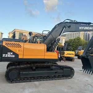Excavadoras Usadas HYUNDAI HX220HD de 22 Toneladas con Nueve Ruedas de Freno, Excavadoras Usadas Hyundai 220LC-9S a Precio Económico, Venta a Bajo Precio - Product Image 2