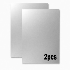 Lámina Acrílica Metálica Plateada de 3 mm, Panel PMMA de 8x12 Pulgadas para Corte Láser, Grabado, Manualidades, Decoración - Product Image 1