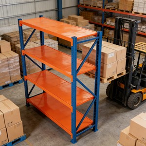 Промышленные селективные стеллажи для паллет с антикоррозийной защитой, металлическая конструкция для тяжелых условий эксплуатации на складе - Product Image 1