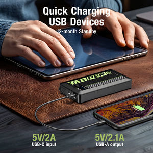 Yesper Armor <strong>Mini</strong> 2 Portable Car Starter Lithium <strong>Battery</strong> 1200A peak Current Car <strong>Battery</strong> <strong>Booster</strong> Jump Starter for Motorcycle - Product Image 6