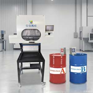 Nouvelle machine d'emballage à <span class=keywords><strong>mousse</strong></span> expansive liquide PU contrôlée par PLC de haute qualité, système de pompe à moteur portable, flexible, antichoc, facile à utiliser - Product Image 2