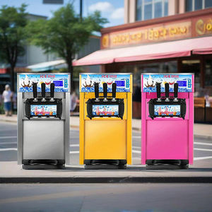 Machine Distributrice de Glaces Entièrement Automatique pour Entreprise à Grand Volume de Sundaes et Cornets – Design en Acier Inoxydable - Product Image 4