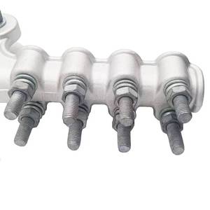 Abrazadera de Anclaje de Tensión Tipo Perno de Aleación de Aluminio NLL-3 NLL-4 para Líneas Eléctricas Aéreas de 10kV ACSR LGJ y Conductores Desnudos - Product Image 4