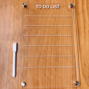 Trong Suốt Khô Xóa Hiển Thị Xóa Thông Báo Xóa Thông Báo Tin Nhắn Acrylic Tấm Từ Hàng Tuần Kế Hoạch Viết Hội Đồng Quản Trị Cho Tủ Lạnh - Product Image 1