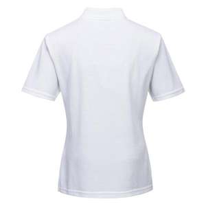 PORTWEST - B209WHRXXL Polo blanco para mujer Naples-EAN 5036108272860 CAMISETAS Y POLOS DE TRABAJO - Product Image 2